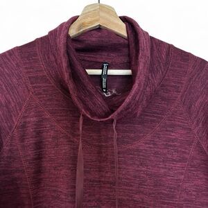 Kuhl Lea Dress Size M In Burgundy Red Pockets Long Sleeve Gorpcore Minimalist